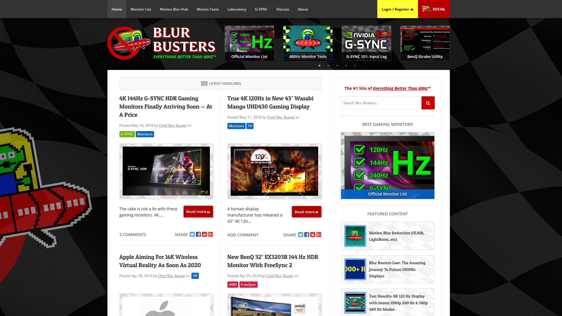 Blur Busters | blurbusters.com